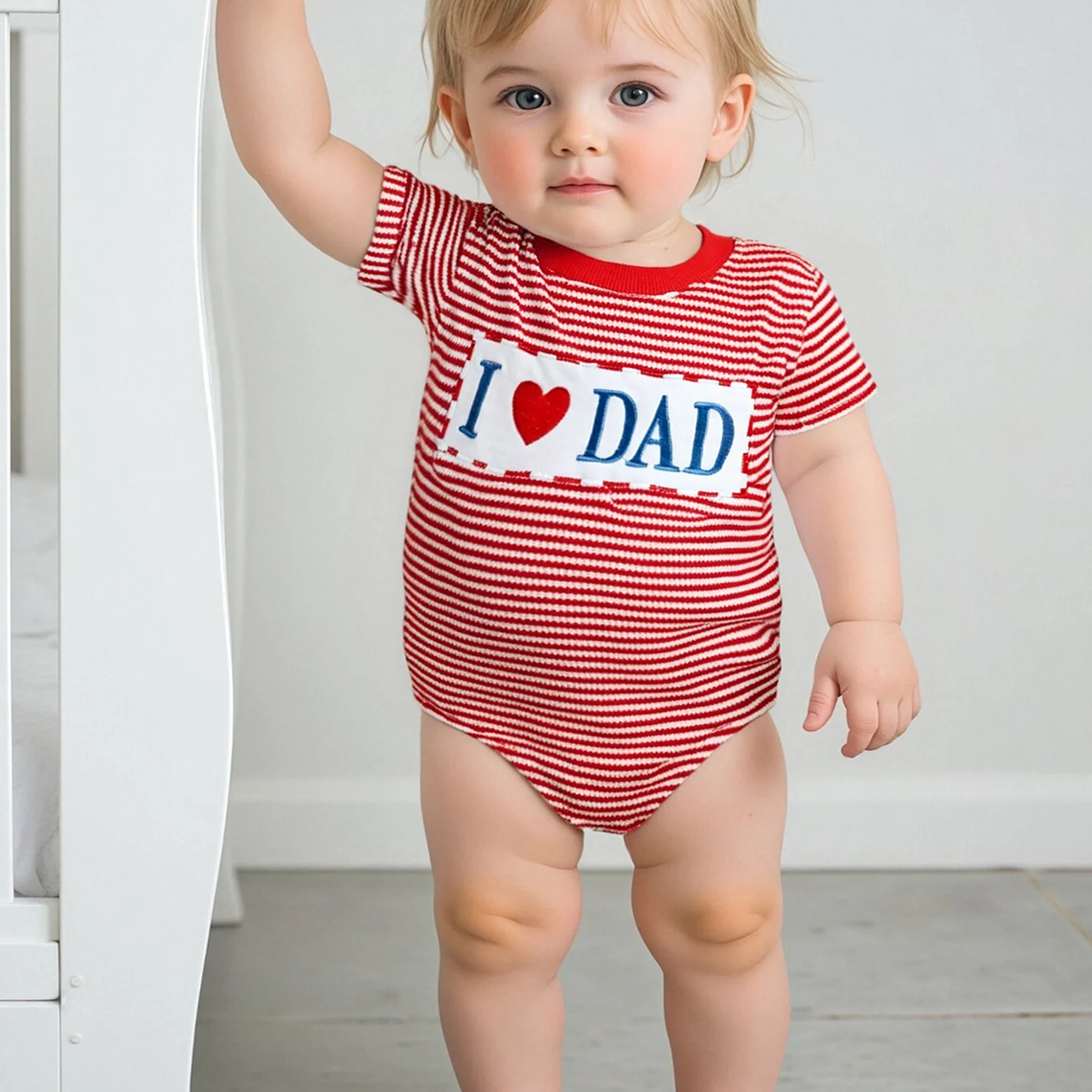 Mamelucos unisex para bebés con lindo estampado animal y detalle de volantes, cuello redondo, manga corta, ropa de verano, monos para recién nacidos 5