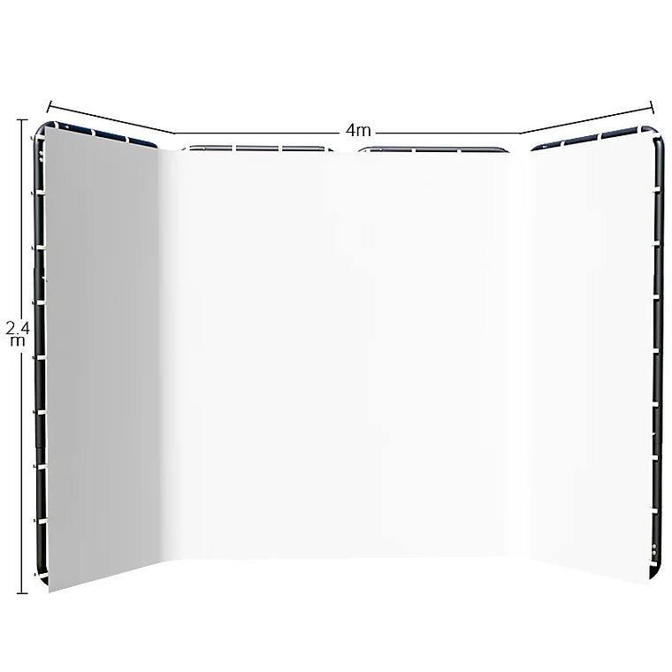 Soporte de fondo SH 240x400cm con telón de fondo verde para fotografía, fondo para grabación de video en vivo. 10