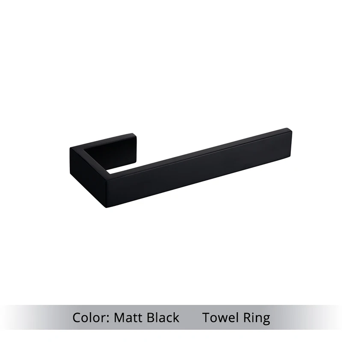 Soporte de papel higiénico con ganchos para toallas, Kit de accesorios para baño, barra de acero inoxidable, montaje de Metal para dormitorio, juegos de herrajes para cocina y baño 9