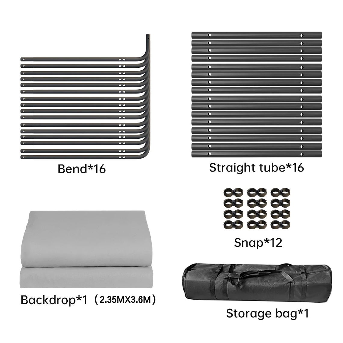 Soporte de fondo SH 240x400cm con telón de fondo verde para fotografía, fondo para grabación de video en vivo. 15