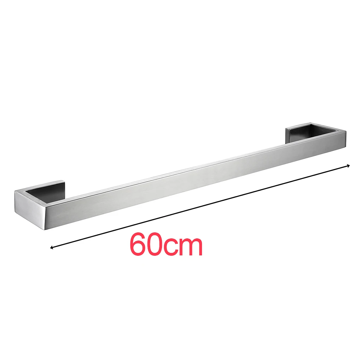 Soporte de papel higiénico con ganchos para toallas, Kit de accesorios para baño, barra de acero inoxidable, montaje de Metal para dormitorio, juegos de herrajes para cocina y baño 19