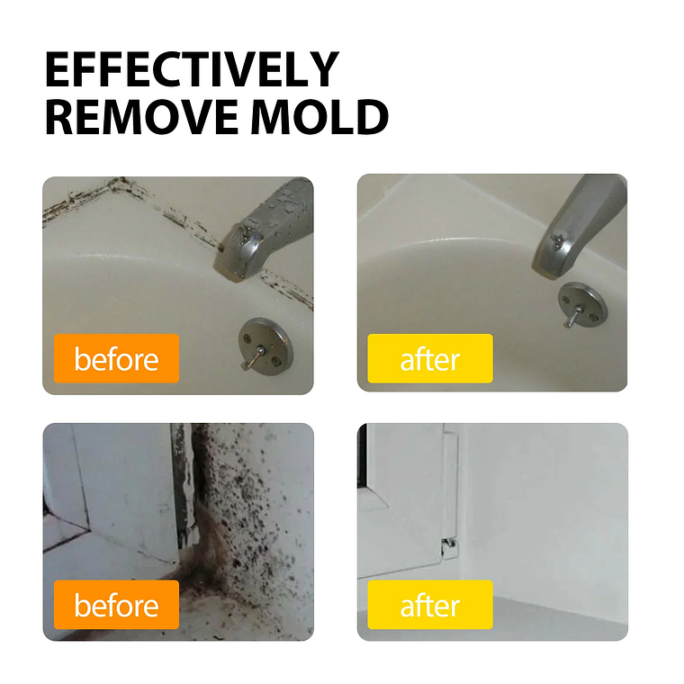 Jakehoe-eliminador de moho negro ecológico, Gel multiusos para eliminación de moho, puerta del hogar, ventana, azulejos, paredes, limpiador de manchas de moho 13