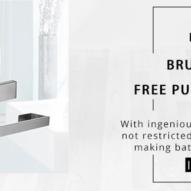 Soporte de papel higiénico con ganchos para toallas, Kit de accesorios para baño, barra de acero inoxidable, montaje de Metal para dormitorio, juegos de herrajes para cocina y baño 28