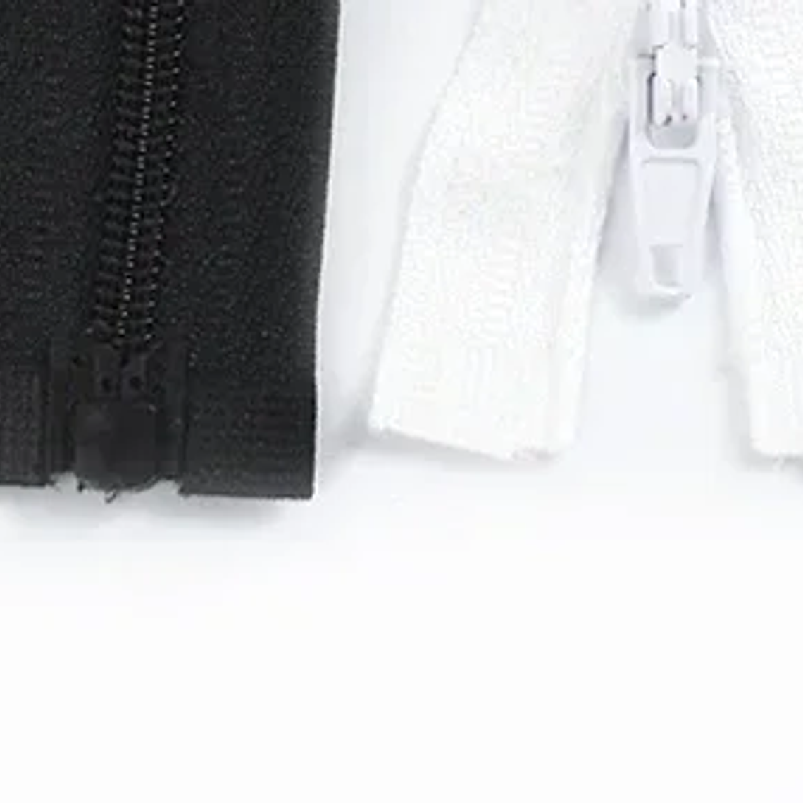 5 piezas 3 #   Cremallera de nailon de 40-300cm con bloqueo automático, extremo abierto, chaqueta, abrigo, zapatos, equipo para exteriores, sujetadores de costura, accesorios de Hardware de reparaci� 19