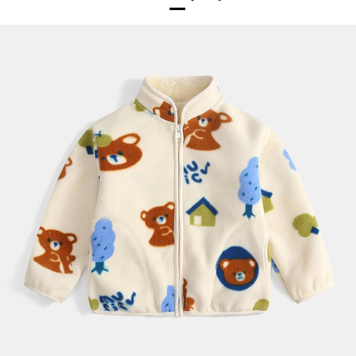 Abrigos de dibujos animados para niños, moda de otoño, ropa para niños de 1 a 2, 4, 6, 8 años, chaqueta de lana cálida para invierno para bebés y niñas 31