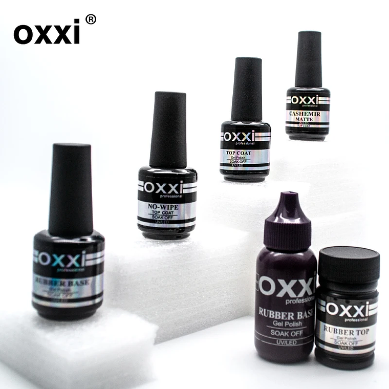 OXXI, nuevo abrigo superior mate de terciopelo, barniz de Gel UV semipermanente para uñas, diseño artístico de uñas híbrido, Base y parte superior de goma Led mate Gellak 5