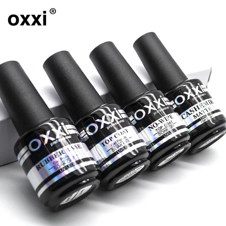 OXXI, nuevo abrigo superior mate de terciopelo, barniz de Gel UV semipermanente para uñas, diseño artístico de uñas híbrido, Base y parte superior de goma Led mate Gellak 6