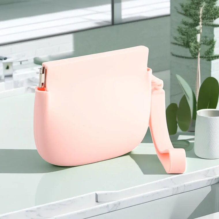 1 bolsa de silicona para aperitivos para perros, bolsa portátil para aperitivos para mascotas, fácil de limpiar e impermeable, práctica bolsa de comida para mascotas para adiestramiento al aire lib 9