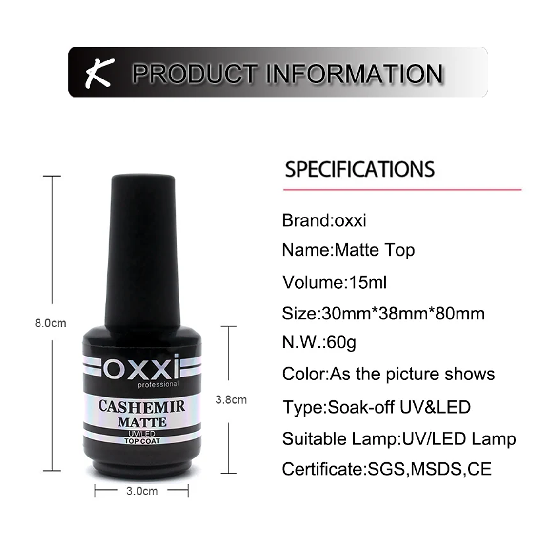 OXXI, nuevo abrigo superior mate de terciopelo, barniz de Gel UV semipermanente para uñas, diseño artístico de uñas híbrido, Base y parte superior de goma Led mate Gellak 11