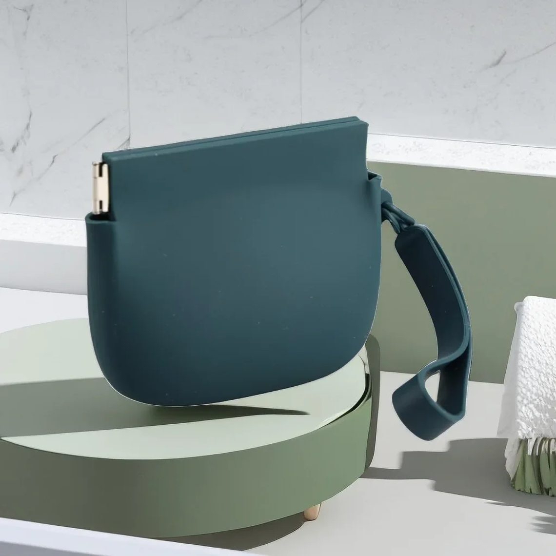 1 bolsa de silicona para aperitivos para perros, bolsa portátil para aperitivos para mascotas, fácil de limpiar e impermeable, práctica bolsa de comida para mascotas para adiestramiento al aire lib 10