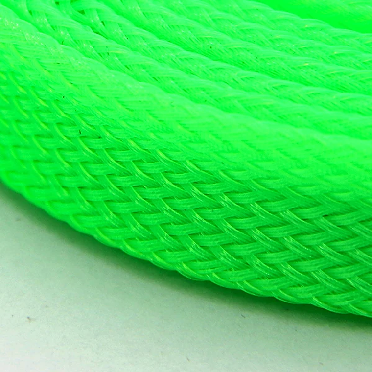 10/50m 2 4 6 8 10 12 14 16 18 20mm PET de alta densidad trenzado funda expandible envoltura de alambre funda protectora de Cable aislada de nailon 11