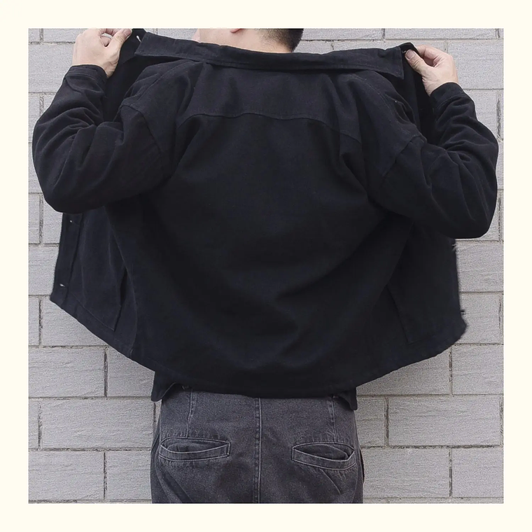 Chaquetas de mezclilla para hombre, abrigos sólidos con cuello vuelto, manga larga, un solo pecho, punto abierto, chaqueta informal sencilla para invierno 2024 13