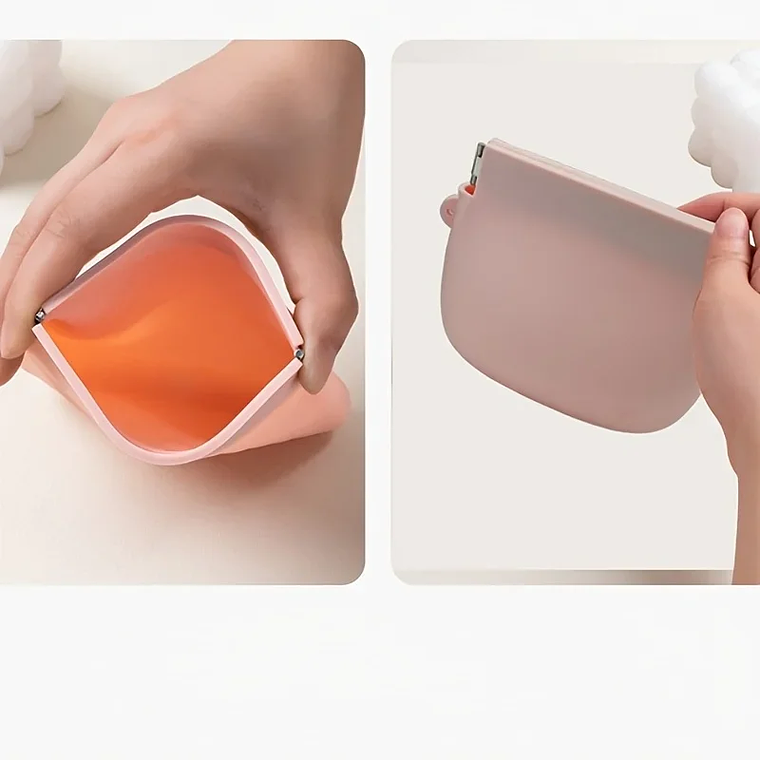 1 bolsa de silicona para aperitivos para perros, bolsa portátil para aperitivos para mascotas, fácil de limpiar e impermeable, práctica bolsa de comida para mascotas para adiestramiento al aire lib 12