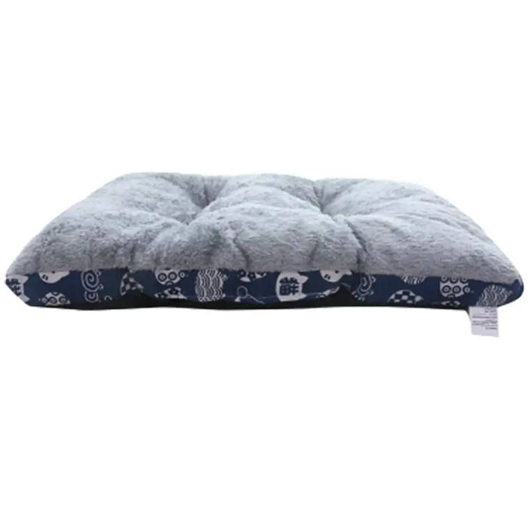 Alfombrilla de cama de algodón puro para perro y gato, colchón cálido de invierno, diseño antideslizante, lavable a máquina, Ma 11