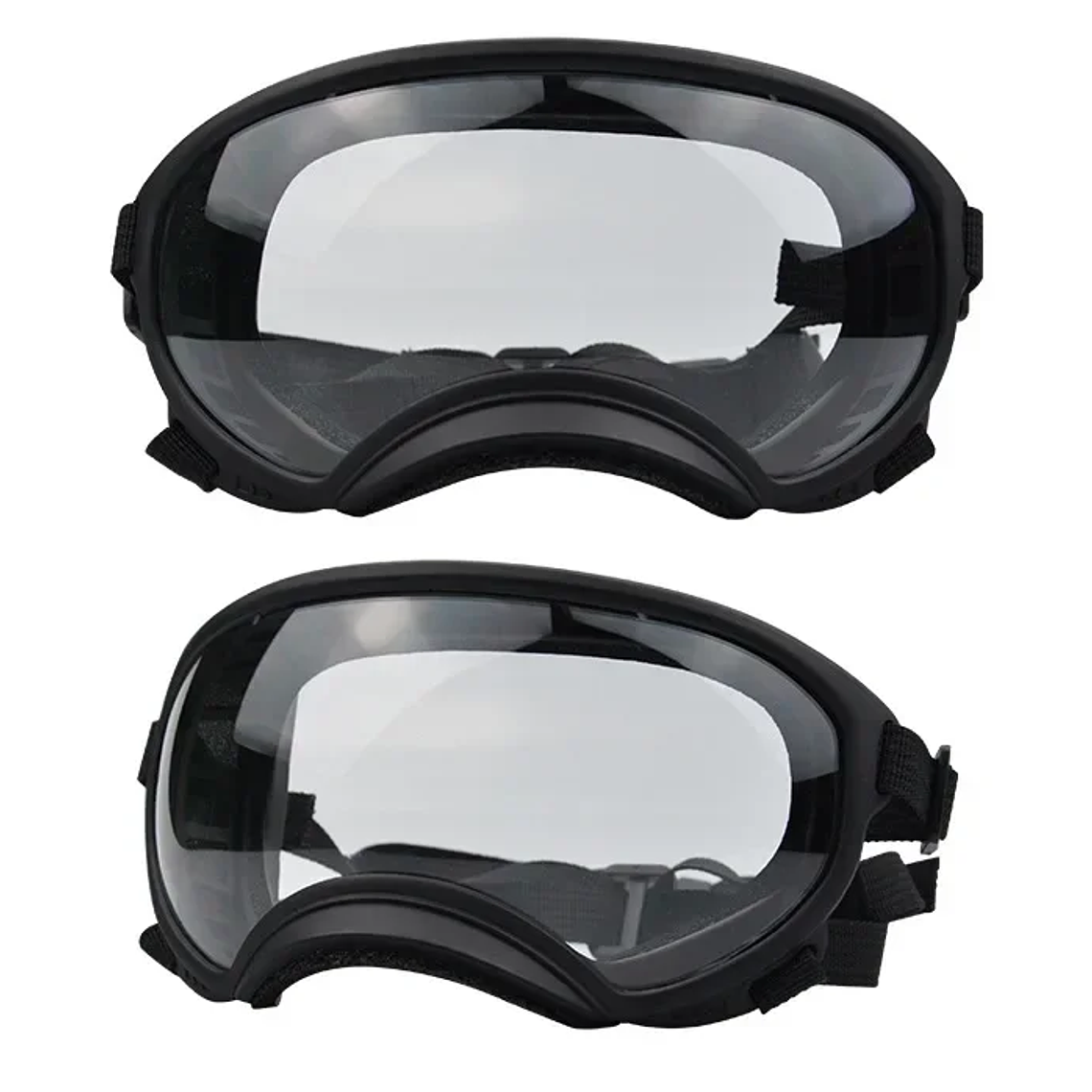 ATUBAN Gafas para perros Anti UV Fuerte resistencia al impacto Ajustable Elástico Cachorro Gafas para perros de razas grandes Gafas de sol transpirables para mascotas 7