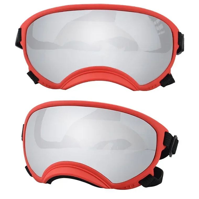 ATUBAN Gafas para perros Anti UV Fuerte resistencia al impacto Ajustable Elástico Cachorro Gafas para perros de razas grandes Gafas de sol transpirables para mascotas 12