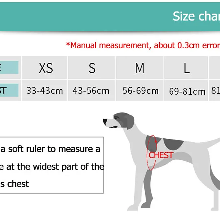 Truelove-arnés reflectante de nailon para perros, chaleco sin tirones, camiseta interior suave ajustable para perros medianos y grandes, para caminar y correr, TLH56512 17