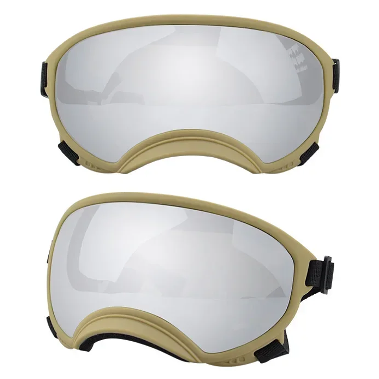 ATUBAN Gafas para perros Anti UV Fuerte resistencia al impacto Ajustable Elástico Cachorro Gafas para perros de razas grandes Gafas de sol transpirables para mascotas 15