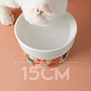 Cuenco de cerámica para gatos de estilo chino, comederos de agua para comida de mascotas, suministros para beber y comer para gatos elevados, productos de alimentación para perros pequeños - thumbnail 18