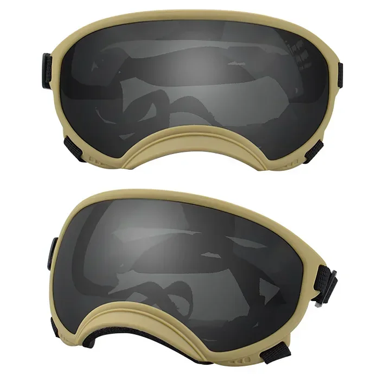 ATUBAN Gafas para perros Anti UV Fuerte resistencia al impacto Ajustable Elástico Cachorro Gafas para perros de razas grandes Gafas de sol transpirables para mascotas 17