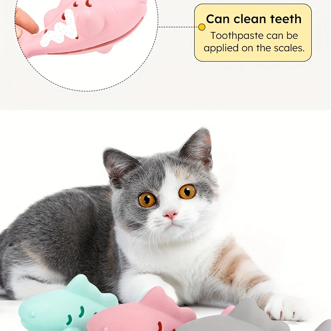 Juguete con dispensador de golosinas en forma: diseño duradero resistente a mordeduras, entretenimiento para ocultar alimentos y rechinar los dientes, juguete de silicona para mascotas 17