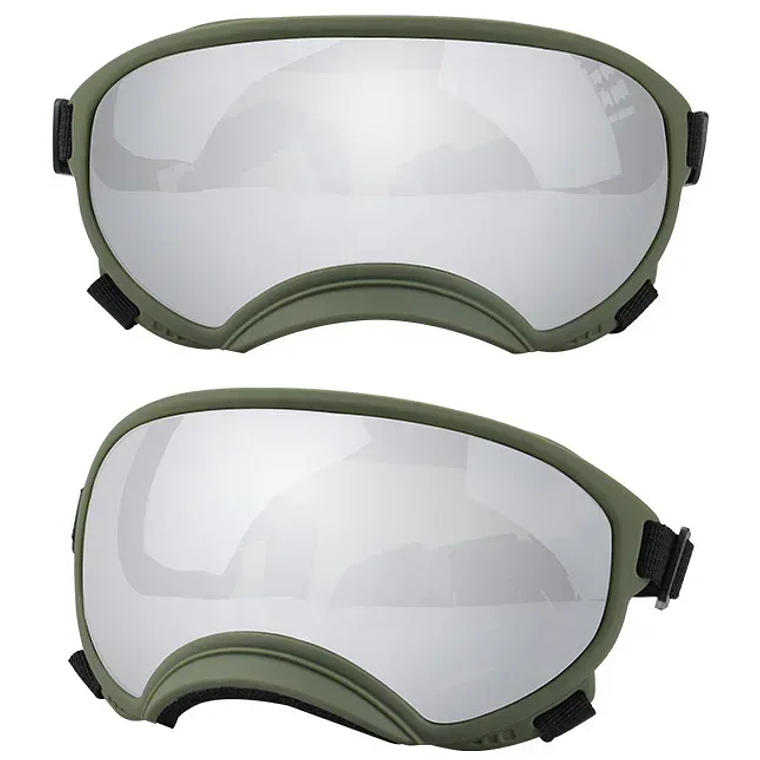 ATUBAN Gafas para perros Anti UV Fuerte resistencia al impacto Ajustable Elástico Cachorro Gafas para perros de razas grandes Gafas de sol transpirables para mascotas 26