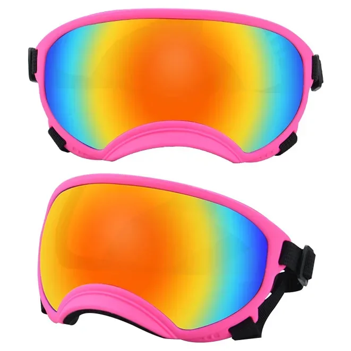 ATUBAN Gafas para perros Anti UV Fuerte resistencia al impacto Ajustable Elástico Cachorro Gafas para perros de razas grandes Gafas de sol transpirables para mascotas 29