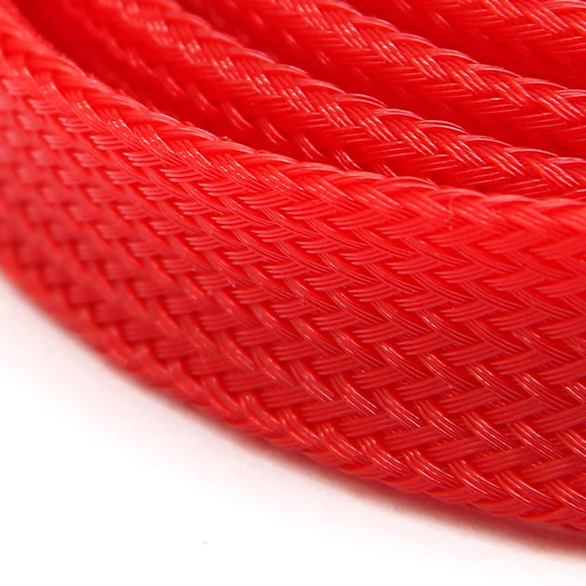 10/50m 2 4 6 8 10 12 14 16 18 20mm PET de alta densidad trenzado funda expandible envoltura de alambre funda protectora de Cable aislada de nailon 16