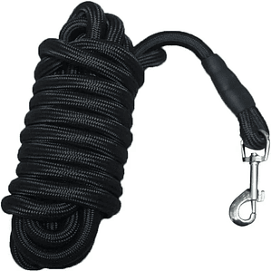 Correa de nailon para perros pequeños, medianos y grandes, cuerda redonda de seguimiento largo para caminar al aire libre, entrenamiento de mascotas, 5m, 10m, 15m