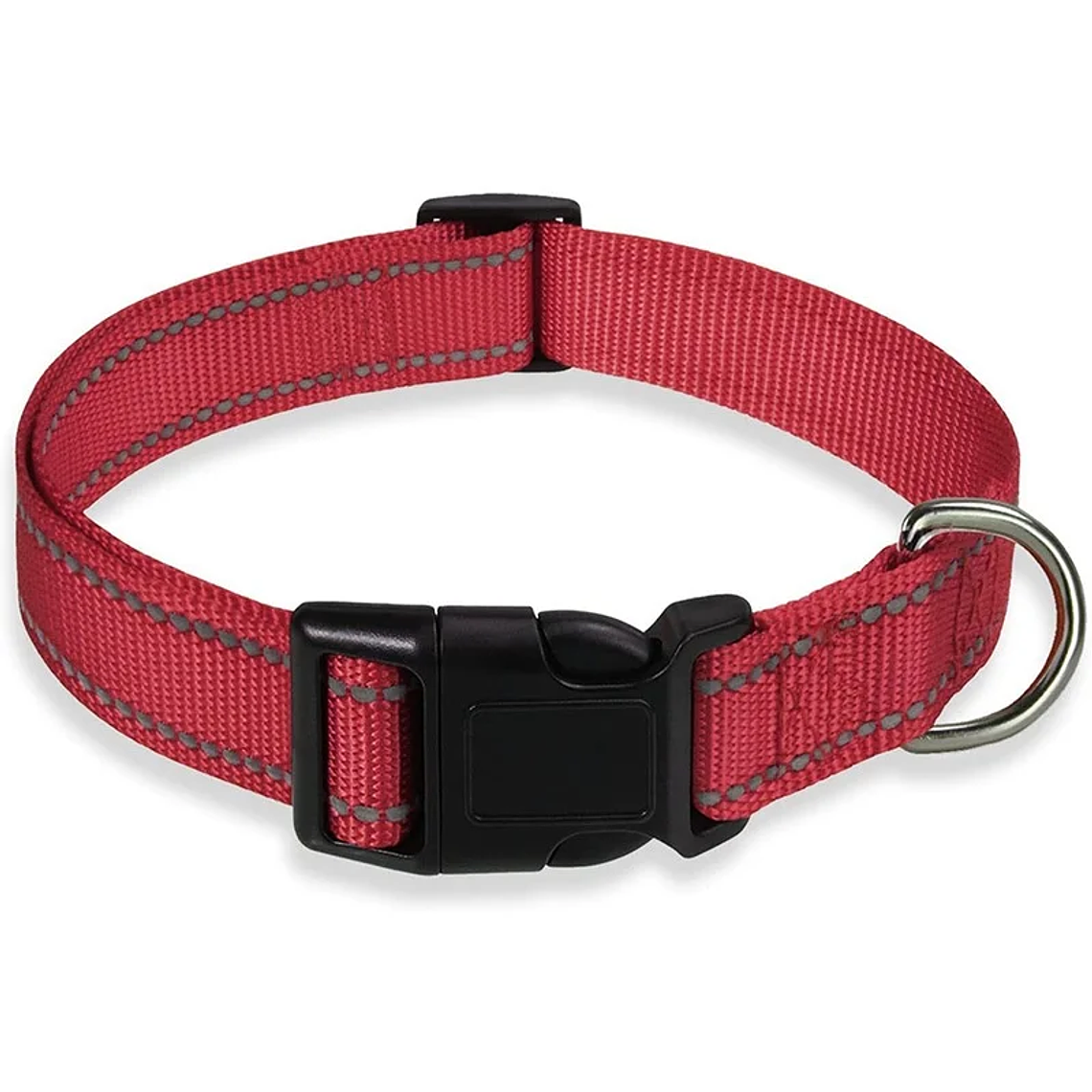 Correa Reflectante para Collar de Perro con Collar Ajustable de Nailon de Seguridad y Correa de Tracción para Mascotas, Apta para Mascotas Pequeñas y Medianas 11