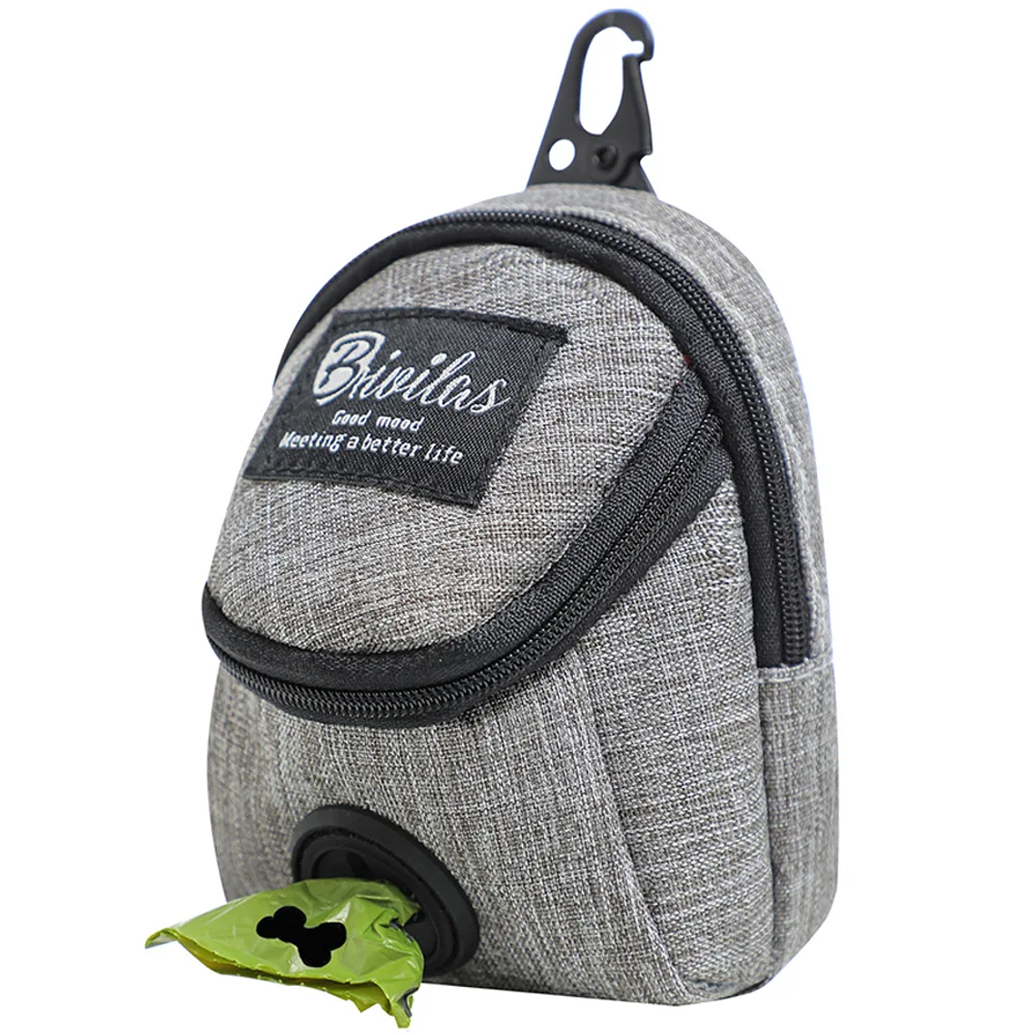 Bolsa de entrenamiento portátil para perros, bolsa de golosinas para perros al aire libre, bolsa de cintura de recompensa para aperitivos para cachorros, dispensador de bolsas para excrementos de per 8