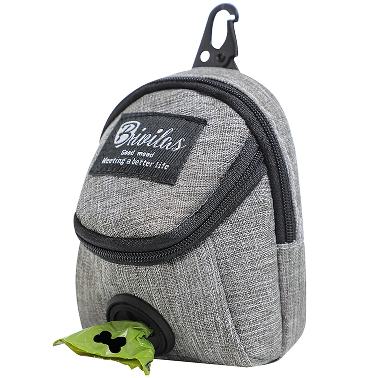 Bolsa de entrenamiento portátil para perros, bolsa de golosinas para perros al aire libre, bolsa de cintura de recompensa para aperitivos para cachorros, dispensador de bolsas para excrementos de per 8