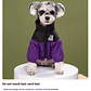 Moda ropa de abrigo para mascotas, moda bordado perro Otoño e Invierno ropa de algodón, ropa para mascotas, engrosada caliente abajo ropa - Miniatura 13