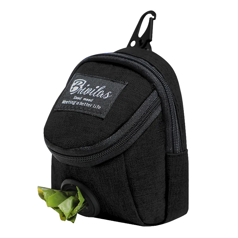 Bolsa de entrenamiento portátil para perros, bolsa de golosinas para perros al aire libre, bolsa de cintura de recompensa para aperitivos para cachorros, dispensador de bolsas para excrementos de per 10