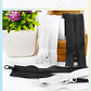 1 pieza Meetee 60-300cm 5 #   Cremalleras de resina, cremalleras de extremo abierto con doble deslizador blanco y negro para coser abrigo, tienda, cierre de cremallera, accesorios DIY - thumbnail 16