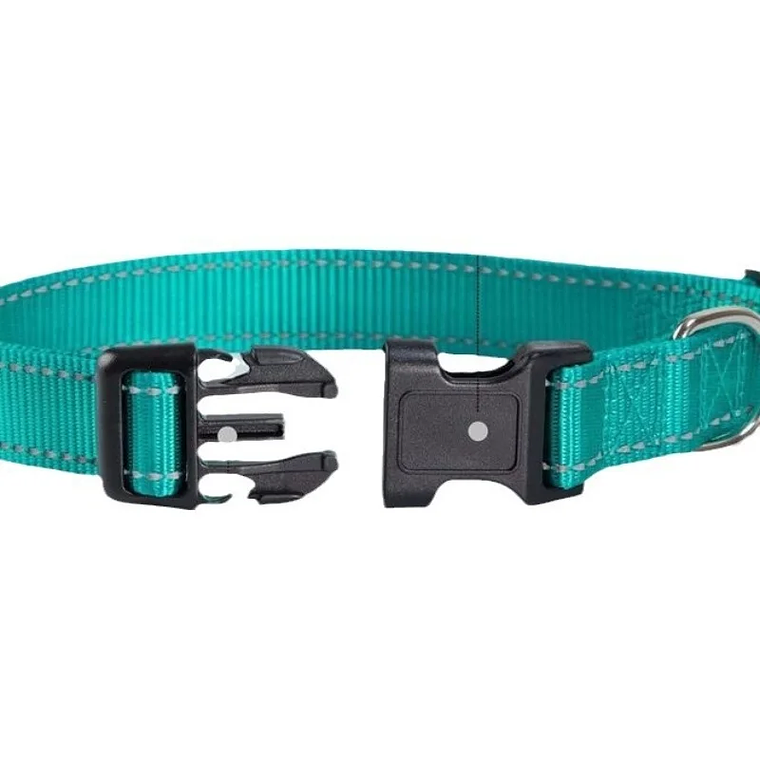 Correa Reflectante para Collar de Perro con Collar Ajustable de Nailon de Seguridad y Correa de Tracción para Mascotas, Apta para Mascotas Pequeñas y Medianas 17