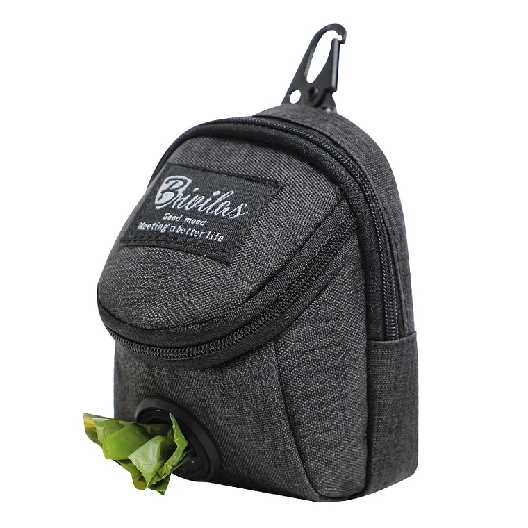 Bolsa de entrenamiento portátil para perros, bolsa de golosinas para perros al aire libre, bolsa de cintura de recompensa para aperitivos para cachorros, dispensador de bolsas para excrementos de per 15