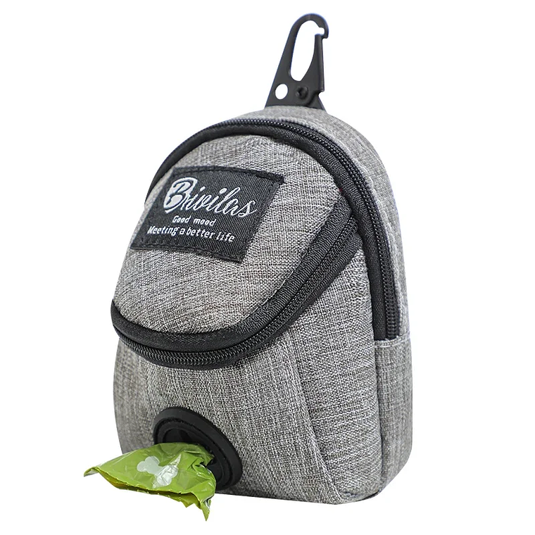 Bolsa de entrenamiento portátil para perros, bolsa de golosinas para perros al aire libre, bolsa de cintura de recompensa para aperitivos para cachorros, dispensador de bolsas para excrementos de per 16