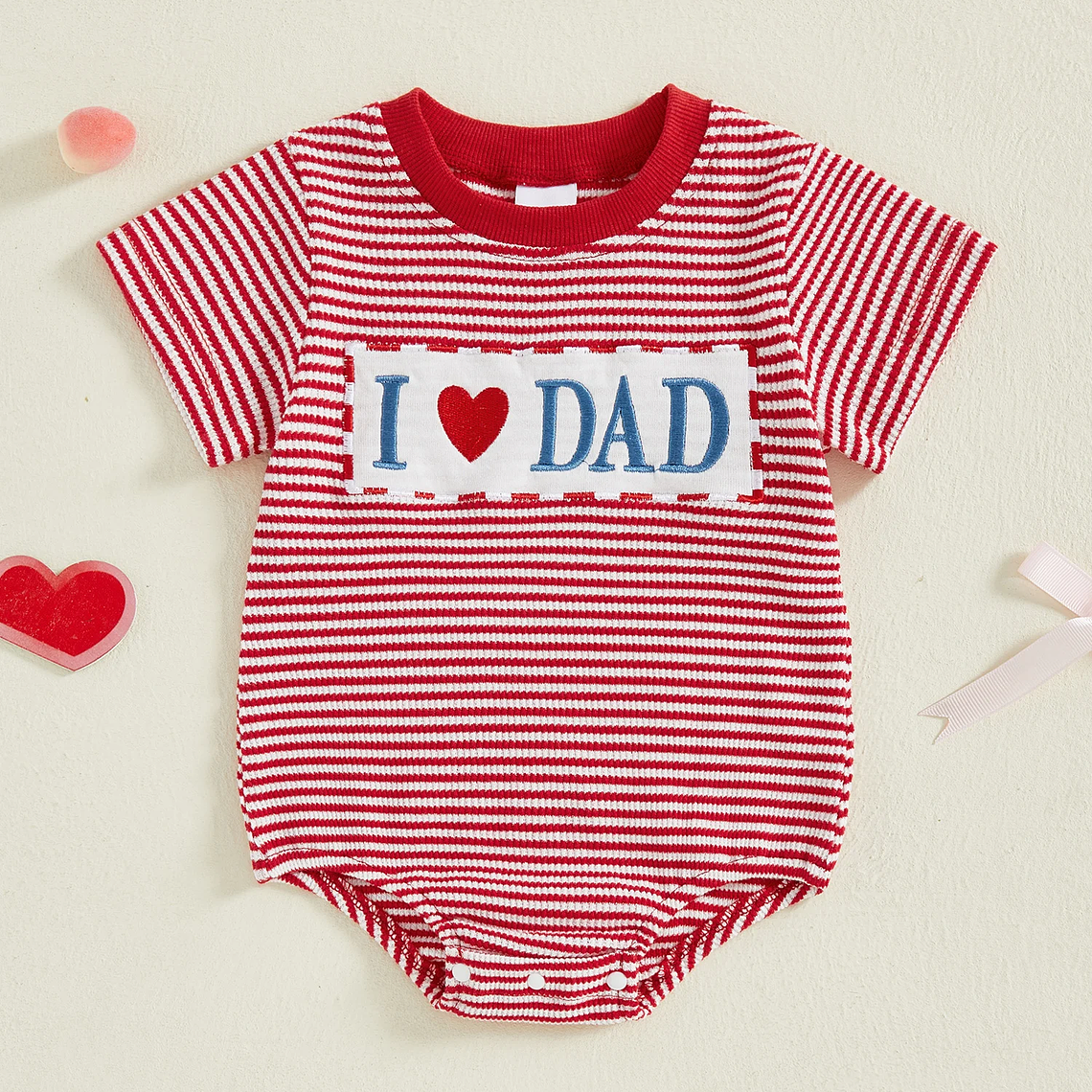 Mamelucos unisex para bebés con lindo estampado animal y detalle de volantes, cuello redondo, manga corta, ropa de verano, monos para recién nacidos 8