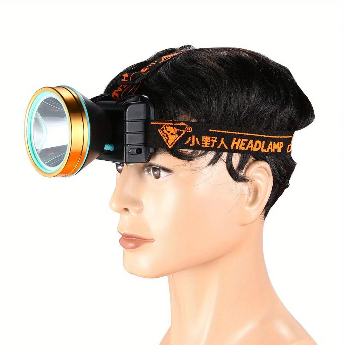 Antorcha de cabeza/faro LED USB recargable súper brillante faro de trabajo 6