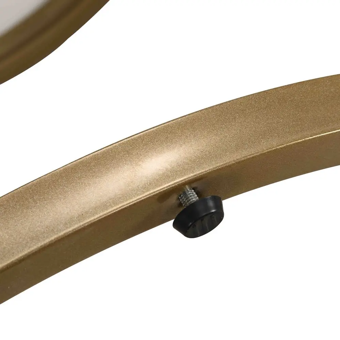 Mesita de noche moderna de 19,68 pulgadas con cajón Mesa auxiliar redonda de mármol con mesa auxiliar de almacenamiento para sala de estar y dormitorio 11