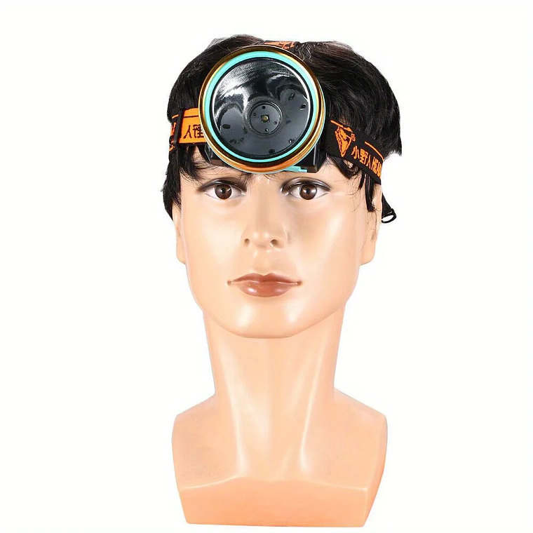 Antorcha de cabeza/faro LED USB recargable súper brillante faro de trabajo 8