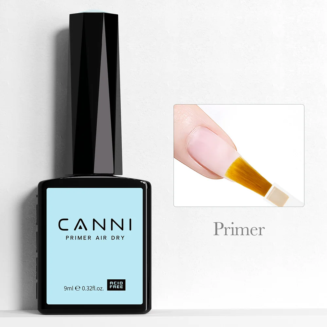 CANNI HEMA/TPO FREE 9ML capa Base de imprimación capa superior y Base de esmalte de Gel de Color remojo UV LED Gel de manicura líquido de uñas de secado rápido DIY 8