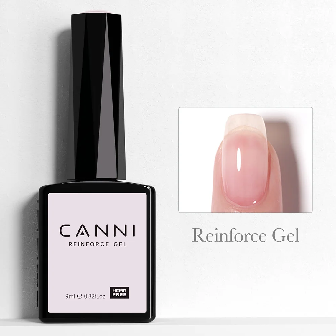 CANNI HEMA/TPO FREE 9ML capa Base de imprimación capa superior y Base de esmalte de Gel de Color remojo UV LED Gel de manicura líquido de uñas de secado rápido DIY 10
