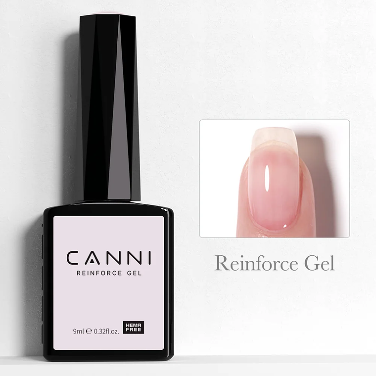 CANNI HEMA/TPO FREE 9ML capa Base de imprimación capa superior y Base de esmalte de Gel de Color remojo UV LED Gel de manicura líquido de uñas de secado rápido DIY 10