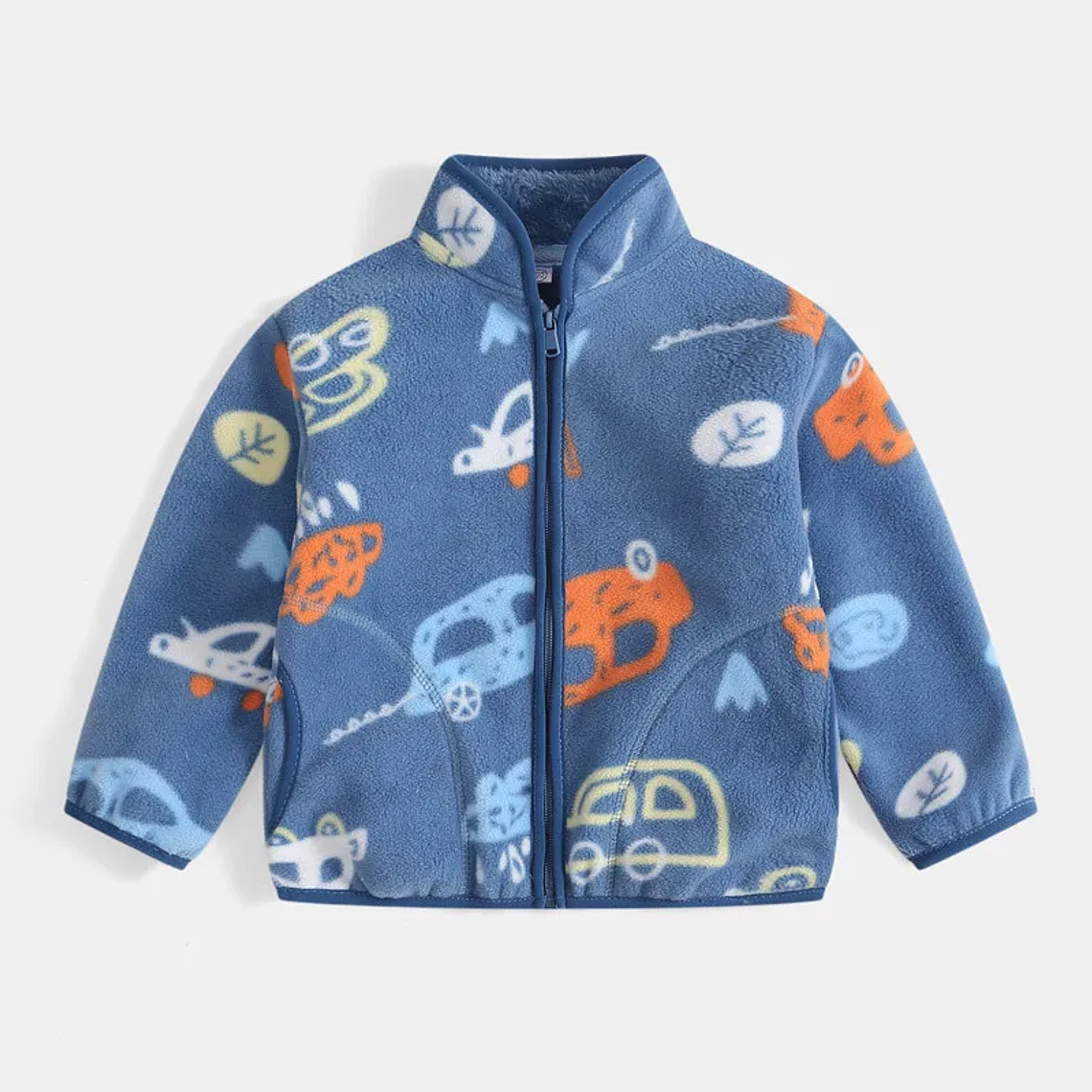 Abrigos de dibujos animados para niños, moda de otoño, ropa para niños de 1 a 2, 4, 6, 8 años, chaqueta de lana cálida para invierno para bebés y niñas 9