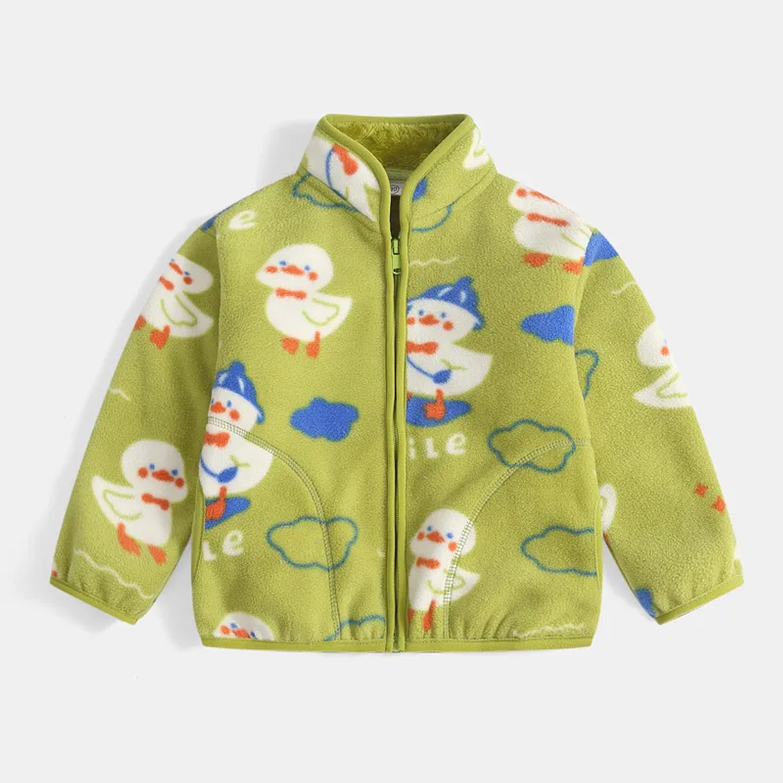 Abrigos de dibujos animados para niños, moda de otoño, ropa para niños de 1 a 2, 4, 6, 8 años, chaqueta de lana cálida para invierno para bebés y niñas 10