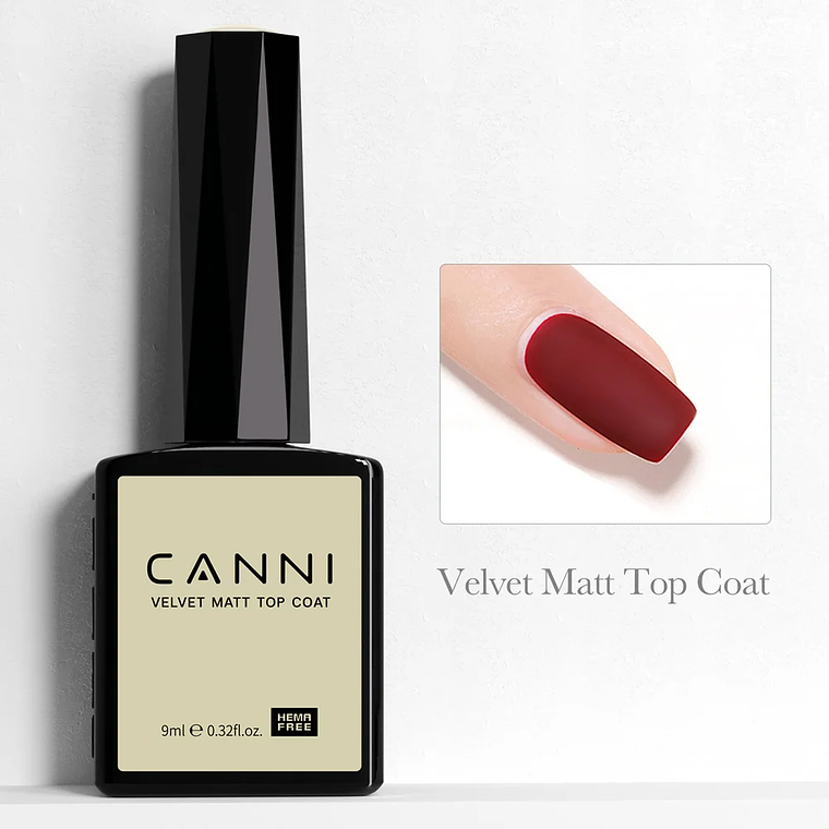 CANNI HEMA/TPO FREE 9ML capa Base de imprimación capa superior y Base de esmalte de Gel de Color remojo UV LED Gel de manicura líquido de uñas de secado rápido DIY 12