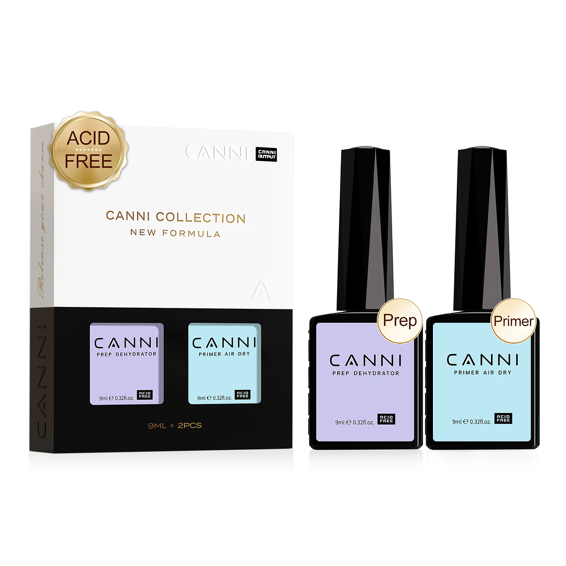 CANNI HEMA/TPO FREE 9ML capa Base de imprimación capa superior y Base de esmalte de Gel de Color remojo UV LED Gel de manicura líquido de uñas de secado rápido DIY 17