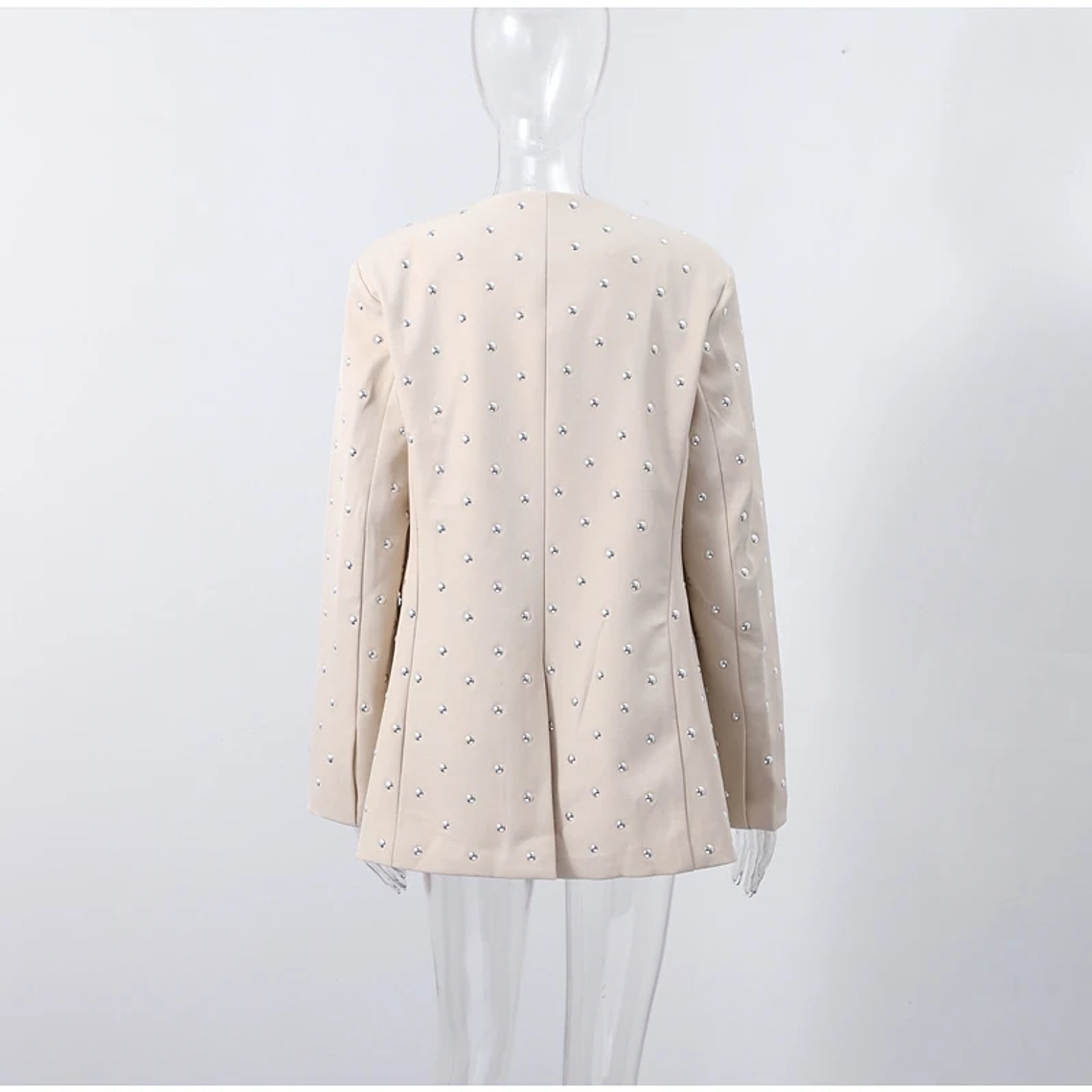 Chaqueta de ante verde y marrón con cremallera para mujer, abrigo Vintage de manga larga con cuello vuelto para ir al trabajo, prendas de vestir exteriores de calle para primavera 2025, Tops para muj 15